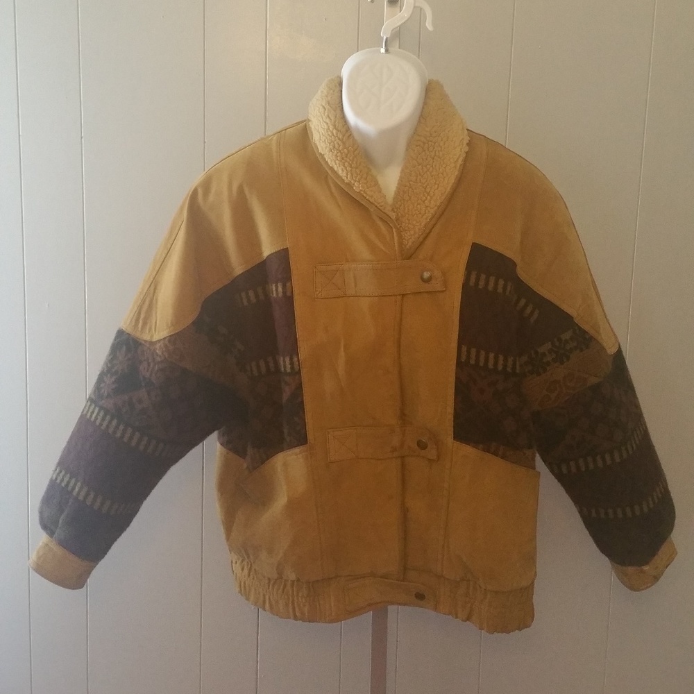 Men's  Vintage Leather Coat